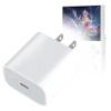 BoxWave Charger Compatible with Voacle RG35XX Pro Retro Handheld Game Console - PD GAN miniCube (30W), 30W Tiny PD GAN Type-C Wall Charger - Winter White view 1
