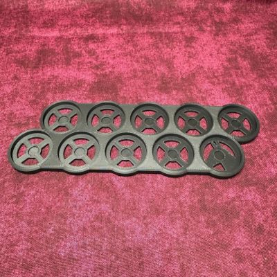25mm, 28mm, 32mm and 40mm Round Movement Trays (28mm 10man Offset, 3.0, Count)