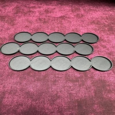 25mm, 28mm, 32mm and 40mm Round Movement Trays (40mm 5man Line Flat, 5.0, Count)
