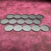 25mm, 28mm, 32mm and 40mm Round Movement Trays (40mm 5man Line Flat, 5.0, Count) view 1