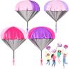 Yeeeasy Tangle-Free Parachute Toys for Kids Outdoor Flying Game, Girls 4Pcs view 1