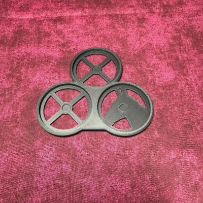 25mm, 28mm, 32mm and 40mm Round Movement Trays (40mm 3man Cluster, 3.0, Count)