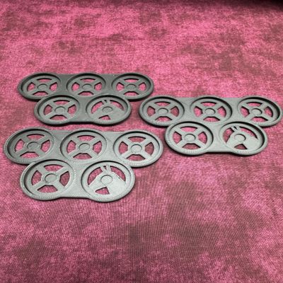 25mm, 28mm, 32mm and 40mm Round Movement Trays (25mm 5man Cluster, 5.0, Count)