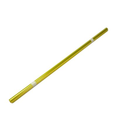 AEORCACC Balsawood Airplane Model Covering Film, Multiple Colors Available, 2m per Roll, Heat Shrink Adhesive Film for RC Aircraft and Craft Projects (Transparent Yellow)
