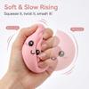 2026 Dumpling Squishy Stress Relief Squeeze Toy, Soft Slow Rising Mystery Dumpling Stress Ball, Sensory Fidget Squeeze for Anxiety Relief, Cute Desk Decor, Office , Home Relaxation (Brown) view 3
