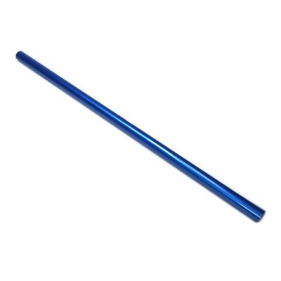 AEORCACC Balsawood Airplane Model Covering Film, Multiple Colors Available, 2m per Roll, Heat Shrink Adhesive Film for RC Aircraft and Craft Projects (Metalic Blue)