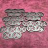25mm, 28mm, 32mm and 40mm Round Movement Trays (32mm 5man Cluster, 5.0, Count) view 1