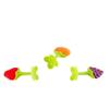 3Pcs Baby Teething Toys, Soft Silicone Fruit Shape Grape Strawberry Orange Teethers Teething Pain Relief Toy Gums Chew for Toddlers & Infants view 4