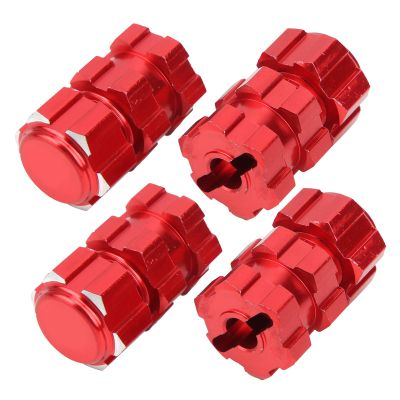 17mm Hex Adapter Nuts, Reliable Fitment Splined Wheel Hubs Aluminum Alloy Extension Combiner for 1/10 Scale RC Off Road Racing and Daily Maintenance
