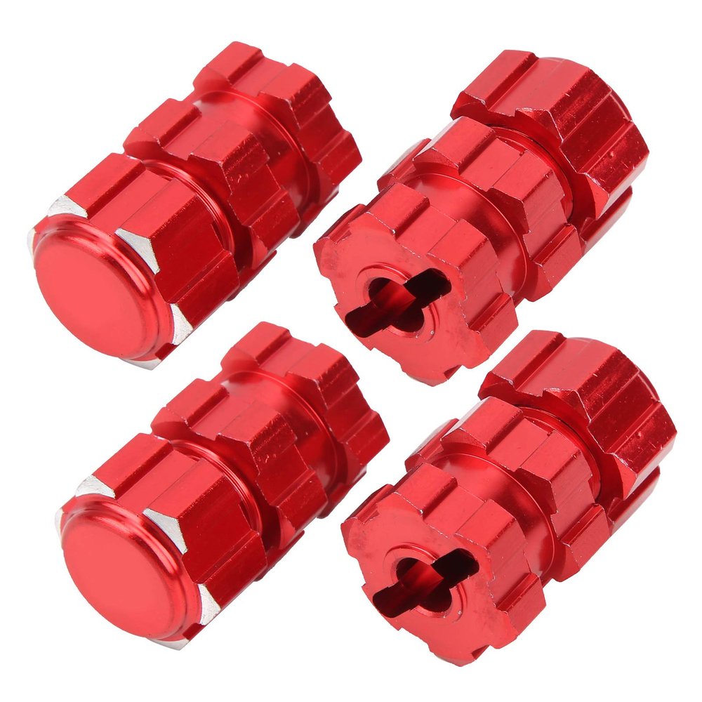 17mm Hex Adapter Nuts, Reliable Fitment Splined Wheel Hubs Aluminum Alloy Extension Combiner for 1/10 Scale RC Off Road Racing and Daily Maintenance