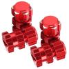 17mm Hex Adapter Nuts, Reliable Fitment Splined Wheel Hubs Aluminum Alloy Extension Combiner for 1/10 Scale RC Off Road Racing and Daily Maintenance view 3
