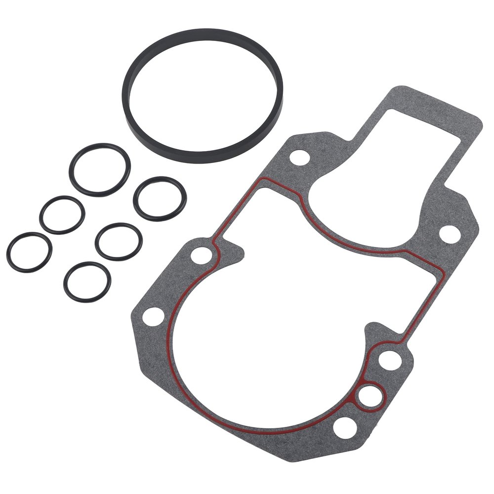 8pcs Marine Outdrive Gasket Set, Rubber Paperboard Modification Maintenance Replacement Kit for I R MR II