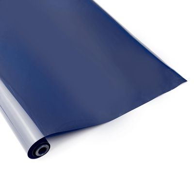 AEORCACC Balsawood Airplane Model Covering Film, Multiple Colors Available, 2m per Roll, Heat Shrink Adhesive Film for RC Aircraft and Craft Projects (Navy Blue)