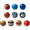 10Pcs Solar System Toys, PU Solar System Stress Planet Balls, Stress Relief Planets Squeeze Balls Educational Space Toy for Kids Adults (10 Universe Planets) view 2