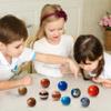 10Pcs Solar System Toys, PU Solar System Stress Planet Balls, Stress Relief Planets Squeeze Balls Educational Space Toy for Kids Adults (10 Universe Planets) view 3