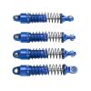 Drfeify RC, 4PCS 50mm T6061 Aluminum Alloy with CNC Machining for RC Vehicle, High Strength Wear Adjustable Preload Force (Blue) view 2