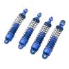 Drfeify RC, 4PCS 50mm T6061 Aluminum Alloy with CNC Machining for RC Vehicle, High Strength Wear Adjustable Preload Force (Blue) view 4