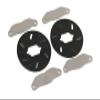 1/5 RC Car for LO-SI 5IVE-T Stainless Steel Brake Pad with Carbon Fiber Brake Disc Set Uprade Part view 1