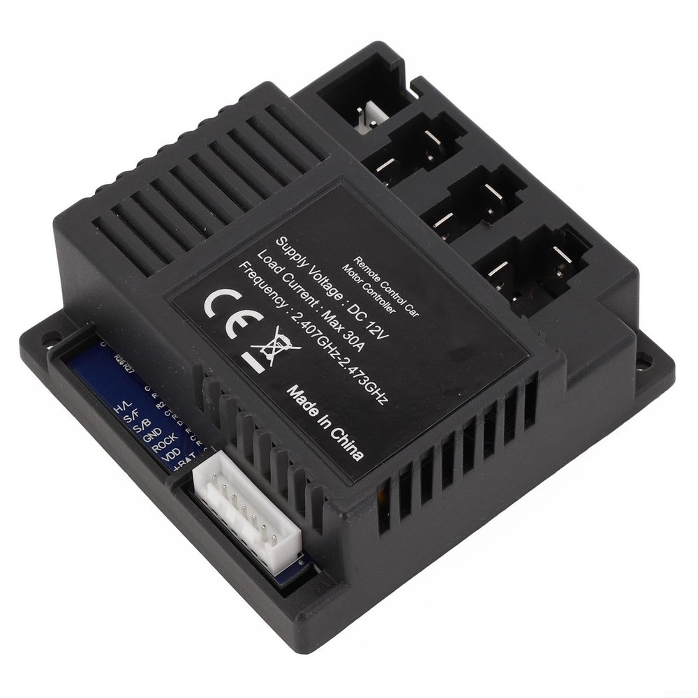 Control Box with Remote and Receiver for HY JR-RX-12V 6V 24V Electric Ride-On Car Compatible with JR1705RX JR1758RX JR1738RX JR1858RX JR1810RX Models(JR1758RX-2S-12V)