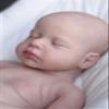 Abenduot 18inch 6.2lbs Real Baby Weight Can Open Mouth Real Life Full Body Silicone Baby Dolls Anatomically Correct Newborn Girl Dolls Loulou view 2