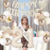 21 Birthday Decorations For Her Him, Cream 21 Balloon Number, White Happy Birthday Balloons, Star, Heart, Cream And Sand White Balloons For Happy 21st Birthday Decorations view 3