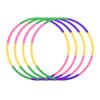 4-Pack Kids Exercise Hoops for Ages 3-5 | Detachable 8-Section Adjustable Fitness Play Circles | Lightweight for Indoor & Outdoor Active Games view 1