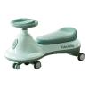 Wiggle Car Wiggle Car Music Light Anti-Rollover Swing Car Swing Silent Flash Wheel Age 3 and Up Months Twisting Cars(Green) view 1