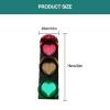 Auoriflex Red Yellow Green LED Heart-Shape Traffic Light, Traffic Light Wall Lamp Decoration, Stylish and Beautiful, for Cafe Bar Club Shop Party Favor view 2