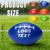 10-100 Pcs Custom Football Stress Balls with Logo Personalized Stress Balls Bulk with Text for Adults Customized Promotional Gifts for Office Events Home view 2