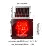 Auoriflex Solar Red Slow Moving 300mm/12in Red Slow Moving Traffic Signal, Solar Traffic Light, LED Traffic Indicator for Tunnel Entrance/Pedestrian Road/School Entrance view 3