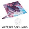 YPPAHHHH Cherry Blossom Eagles Bird Wet Dry Bag for Baby Cloth Diaper, Waterproof Reusable Wet Bags for Travel Beach Swimsuit- 2 Pack view 3