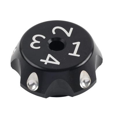 Liru Suspension Nut Cover Rear Shock Suspension Setting Adjuster Decoration Cap 1 Pc For Can Am Ryker 600 900 Rally Edition Sport Ace 2019+ Models Accessories Aluminum Black