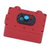 Jinlorion Aluminum Alloy RC Receiver Box, 1/10 RC Crawler Receiver Box, Sealed Metal Protector Case for RC Car Electronics, Equipment Box for SCX10 and Similar (Red) view 4