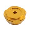 GZYF Suspension Nut Cover Rear Shock Suspension Setting Adjuster Decoration Cap 1 Pc For Can Am Ryker 600 900 Rally Edition Sport Ace 2019+ Models Accessories Aluminum Golden view 4