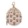 Cute Teddy Bow Pink Pattern Pacifier Case for Travel Clip-On Pacifier Holder Baby Storage Pouch for Diaper Bag Stroller Baby Essentials view 1