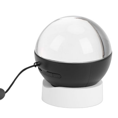 Vvikizy Memory Sphere Lamp, 2.76 Inch Unique 3D Crystal Ball Video Player with 4GB Memory, Uploadable Videos Music Photos for Birthday Gift