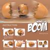 2026 New Surprise Boom Eggs, Animal Hatching Surprise Egg Toy, Easters Latest Gift, Boom Easter Eggs That Pop Open to Walking Dinosaurs, Penguin, Duck, Capybara (Penguin) view 3