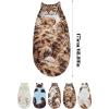 Cat Sleeping Bag for Human, Adorable Cat Envelope Sleeping Bag, 68.9x31.5 Inch Washable Warm Blanket Suitable for Friends Staying Overnight, Camping, and Car Trips. (E) view 4
