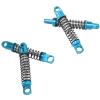 Lightweight Aluminum Alloy RC Car Damper, Enhanced Performance and Durable Blue Shock Absorber, for Off-Road Racing Enthusiasts, Hobbyists, and 1/10 Scale Vehicle Upgrades view 4