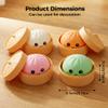 2026 New Dumpling Squishies, Shimmering Dumpling Squishies Box Colorful Dumplings Stress Balls Fidget Sensory, Squeeze Dough Ball Stress Relief Hand with Food Steamer Stretchy Desk view 2