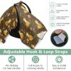 Cute Fox 1 Infant Car Seat Cover Baby Stroller Carseat Covers Canopy Boys Girls Muslin Breathable Soft Lightweight Sun Shade Universal Fit view 3