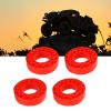 plplaaoo Silicone Tire Inserts Soft Vibrant Color RC Tire Foam Set for 1.9 Inch Tires Enhanced Grip Traction Durable Performance 4Pcs 106x42mm (Red) view 3