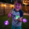 JOYIN 6 Pack Light Up Surprise Balls with Random Ocean Animal Figures, 60mm Flashing Bouncy Balls for Kids Party Favors, Goodie Bag Stuffers, Class Prizes view 2