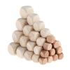 10pcs / Set 10/12 / 14/16 / 18mm Round Wooden Dice Set Classic Rolling Game Wood view 2