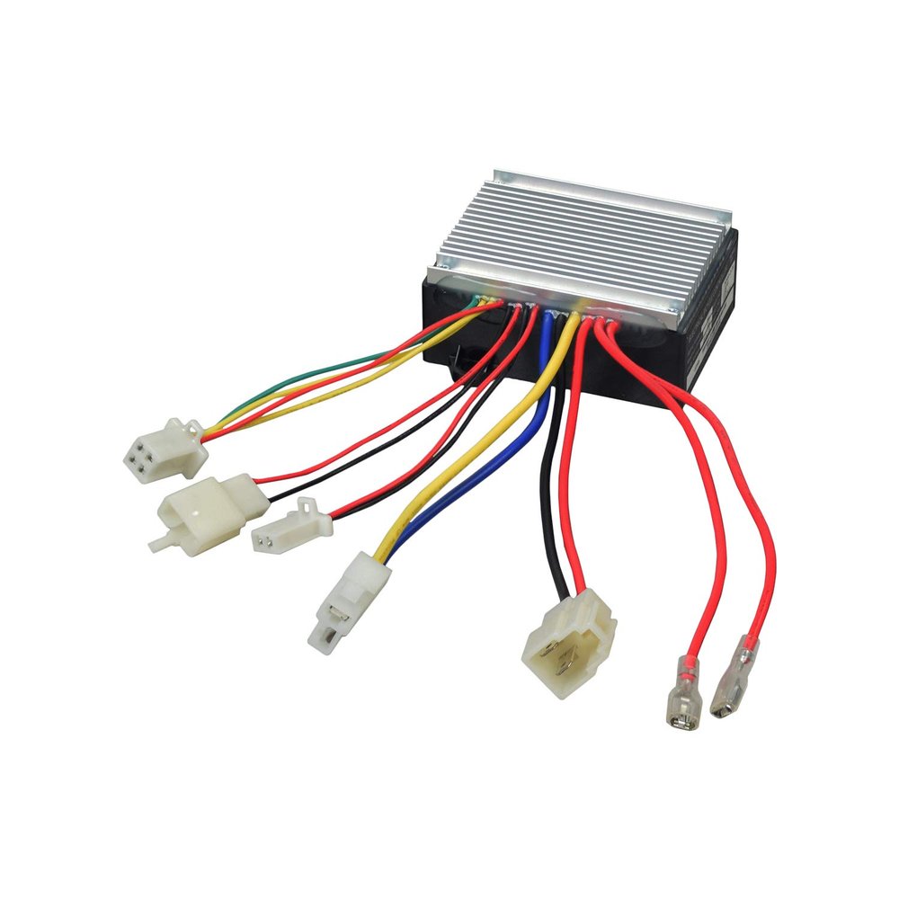 AlveyTech 24 Volt ZK2430-D-FS-ROHS Controller for The Razor Pocket Mod Classic Scooter (Versions 45-50) - Replacement Motor Speed Control Module with 4-Wire Throttle