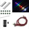 10 PCS Colorful LED Light Kit for Building Blocks - Remote Control DIY LED Lighting Accessories Compatible with Brick Models (Green) view 2