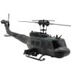 C032 UH-1 Huey RC Helicopter, 1/48 Scale 6-Channel Brushless Helicopter with Optical Flow Positioning, One Click Inverted Flight & Gyro Stabilized, 3D Stunt Military Aircraft Model for Adults view 2