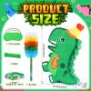 24" Dinosaur Pinata for Boys Birthday Party - Roaring Jurassic Theme Party Supplies with Matching Stick, Blindfold & Confetti - Sturdy Green Dino Centerpiece for Kids, Toddlers & Adventure Celebration view 4