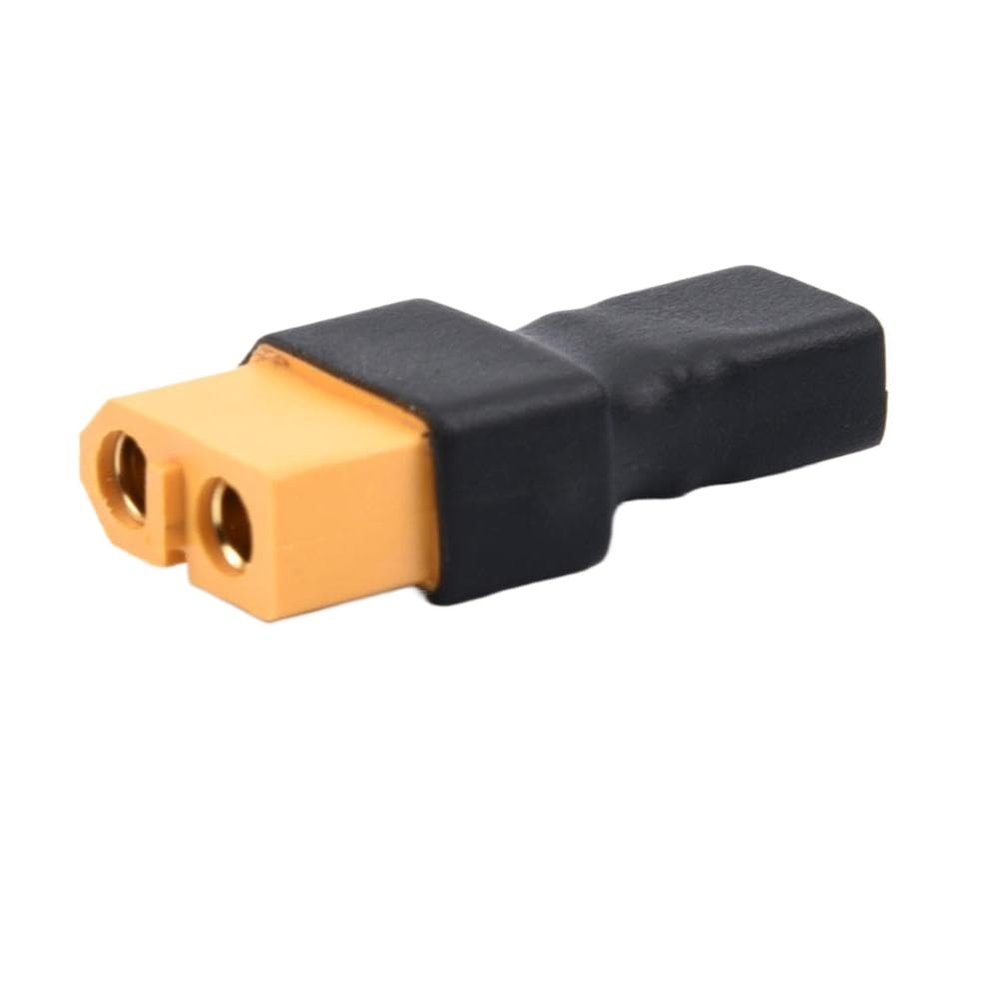 Plastic Parallel Adapter DIY Accessories XT60 to XT30 Converter Connector Replacement Parallel Connector for Lithium ESC(XT60 F to XT30 M)