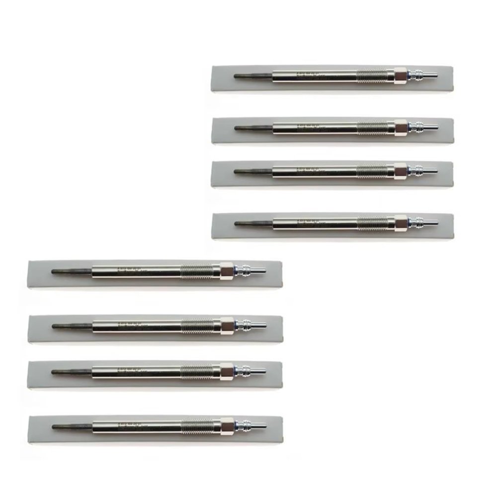 Diesel Heater Glow Plug Compatible with SsangYong for Tivoli D16F 2015-2024 5V for Korando II D16DTF 1.6 2016-2024 Engine Main Wiring Glow Plugs A6731590001(8pcs)(8pcs)
